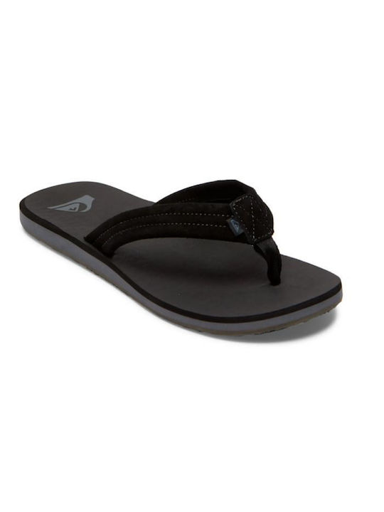 Quiksilver Carver Flip Flops bărbați Negri