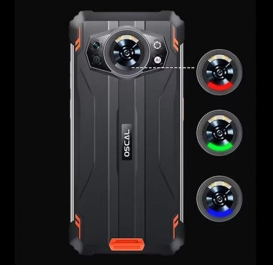 BlackView Oscal S80 Dual SIM (6/128GB) Ανθεκτικό Smartphone Conquest Black