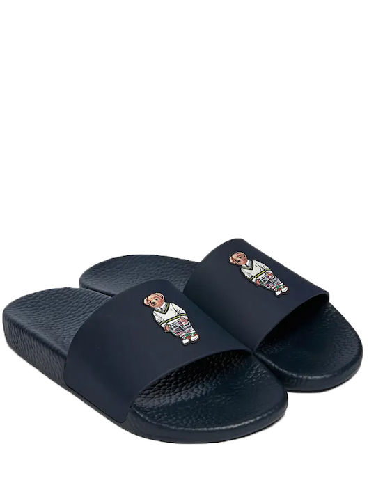 Ralph Lauren Men's Slides Navy Blue