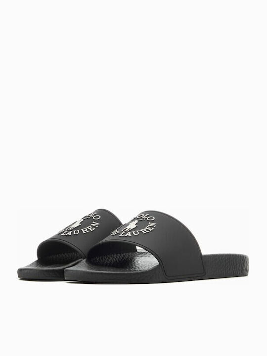Ralph Lauren Slides Black