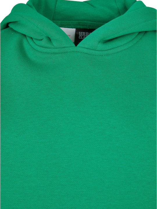 Hanorac Copii cu Glugă și Buzunare Verde