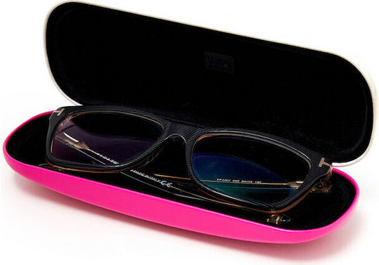 Legami Milano Follow Your Dreams Hard Eyeglass Case with Magnetic Closure Multicolour