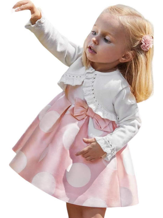 Kinderbolero Gestrickt Weiß