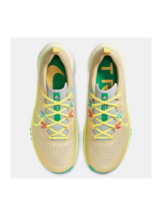 React Pegasus Trail 4 Sport Shoes Trail Running Team Gold / Baltic Blue / Stadium Green / Volt