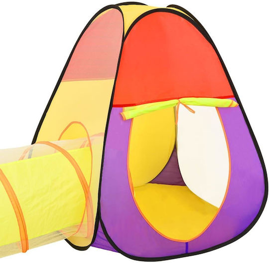 vidaXL Cort pentru Copii Tunel Multicolor