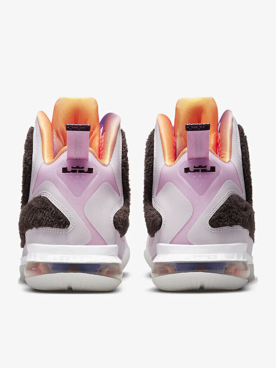 LeBron IX Ψηλά Μπασκετικά Παπούτσια Ροζ
