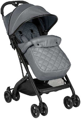 Kikka Boo Miley Adjustable Baby Stroller Suitable for Newborn Gray 7.6kg