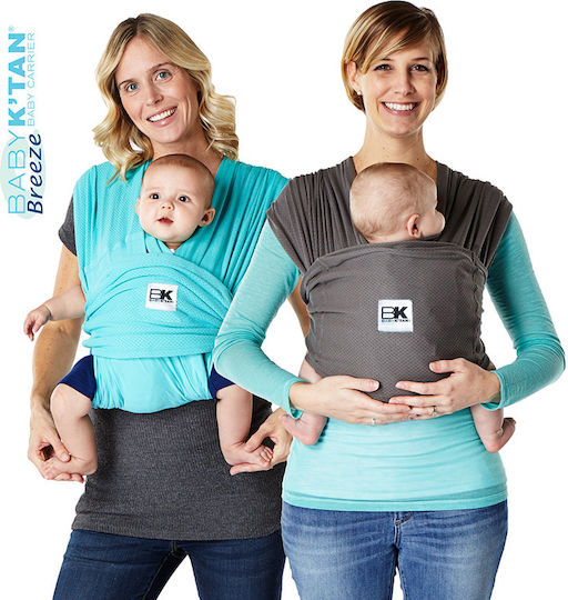 Babyk'tan Wrap Carrier Breeze Teal with Maximum Weight 16kg