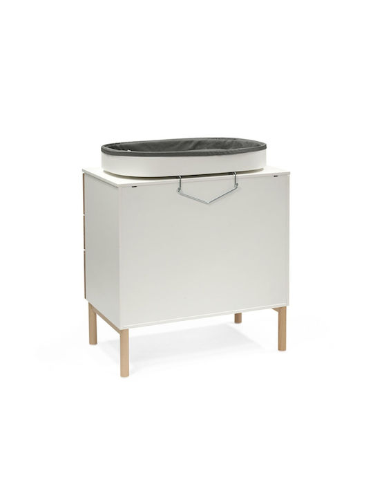 Stokke Harte Wickelauflage Sleepi aus Stoff Gray 54x80cm