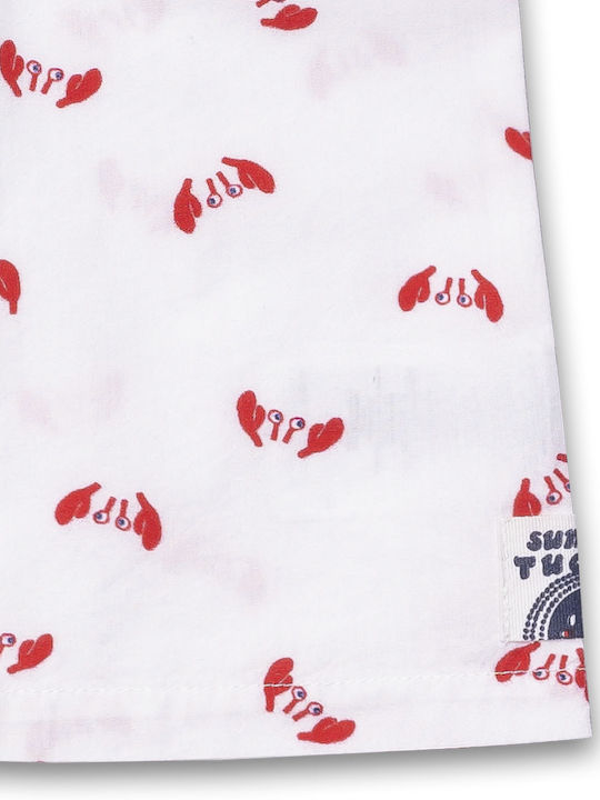 Kids Shirt Short Sleeve White