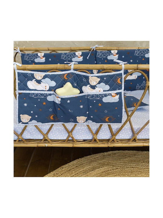 Nima Kinderzimmer-Aufbewahrungskörbe Nighty Night Blauen