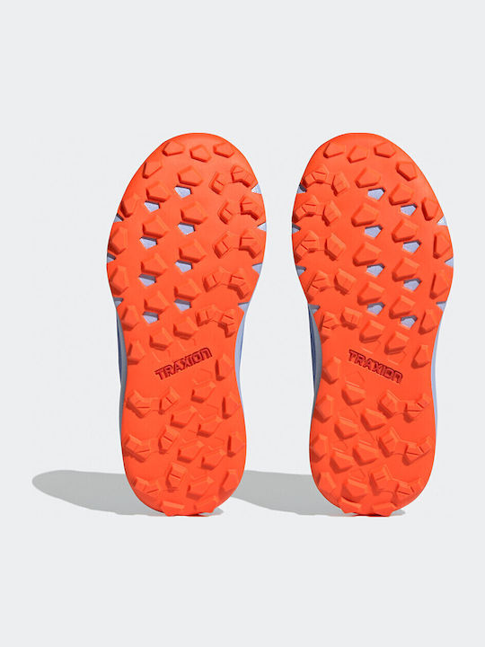 Kids Hiking Shoes Terrex Agravic Flow Blue Fusion / Impact Orange