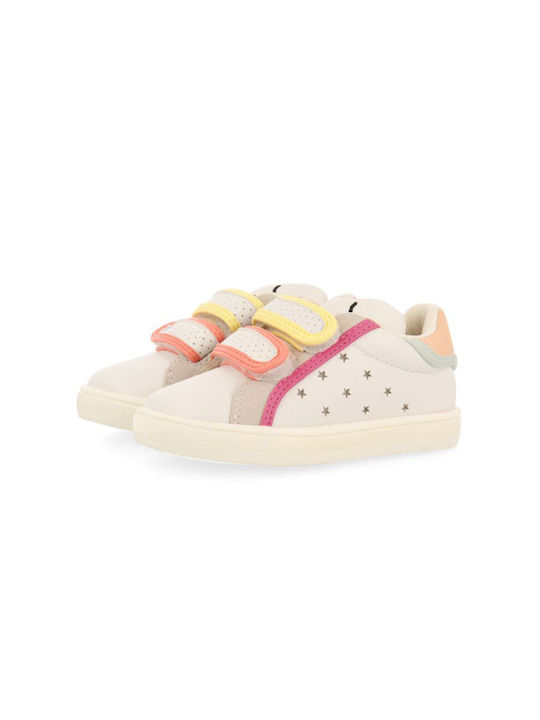 Gioseppo Kids Sneakers with Scratch White