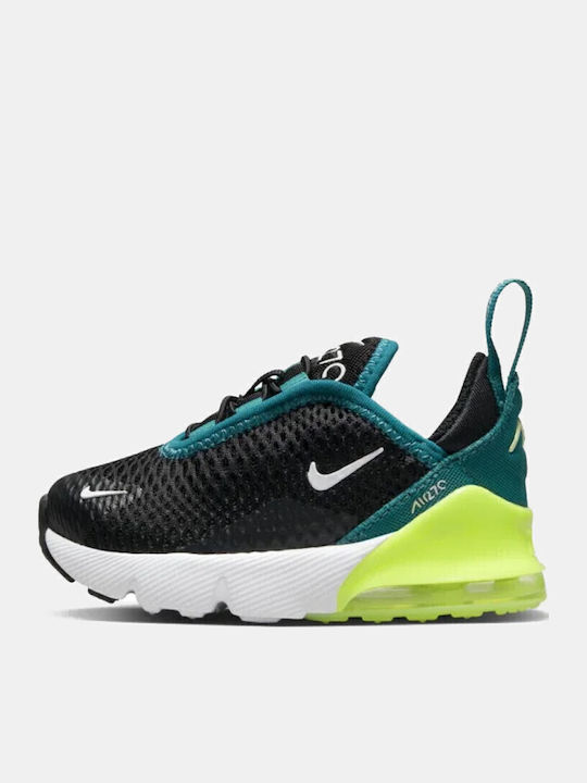 Air Max 270 Air Max 270 Kids Sneakers Black / Bright Spruce / Barely Volt / White