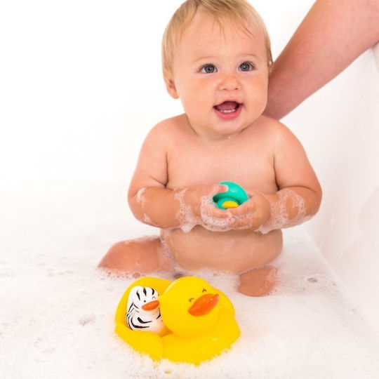 Infantino Bath Duck ‘n Family Παπάκια Μπάνιου για 6+ Μηνών 3τμχ
