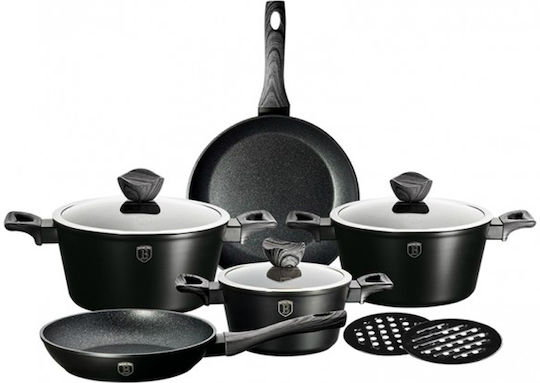 Berlinger Haus Metallic Line Cookware Set 5 Pieces