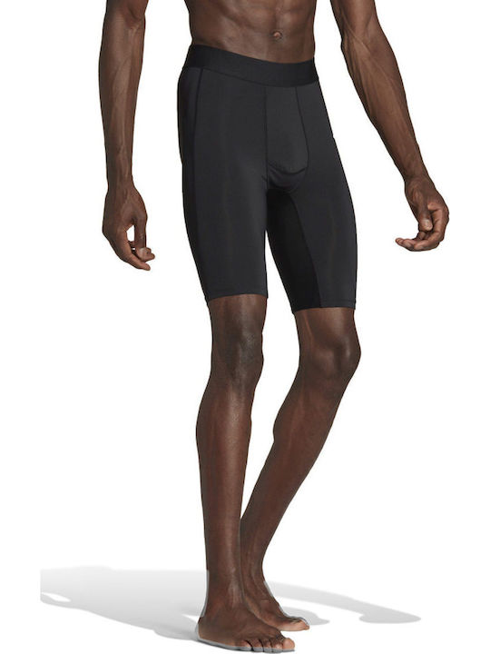 adidas Techfit Aeroready Men's Sports Short Leggings Black