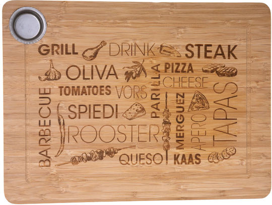 Marva Wooden Chopping Board 38x28cm