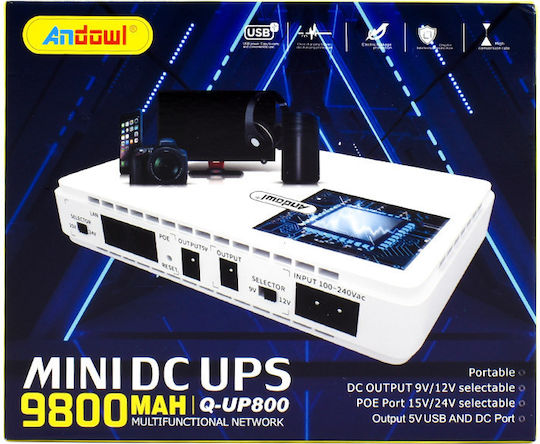 Andowl Q-UP800 Mini UPS 17W