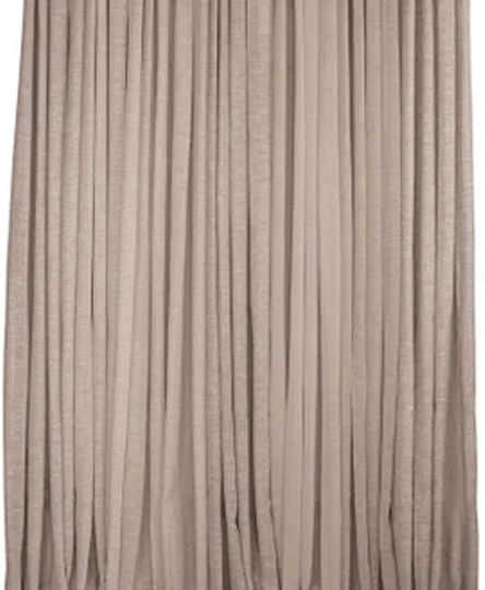 Kipper Κουρτίνα με Τρουκς Elxi Beige 140x260εκ.