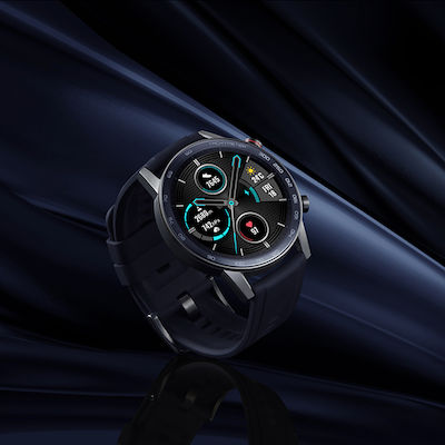 Honor MagicWatch 2 Oțel inoxidabil 46mm Rezistent la apă cu Pulsometru (Charcoal Black)