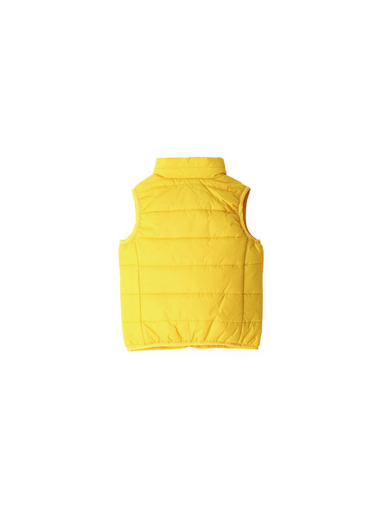 Original Marines Kids Quilted Jacket Sleeveless short Yellow