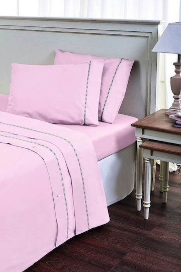 19V69 Υπέρδιπλη 230x250cm Colori Ροζ 19V69 Υπέρδιπλη 230x250cm Colori Ροζ