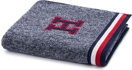 Tommy Hilfiger Facecloth Teddy 50x100cm Navy Weight 540gr/m²