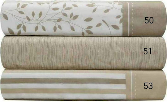Anna Riska Mix & Match Tagesdecke Einzelbett Baumwolle 53 Beige 160x240cm
