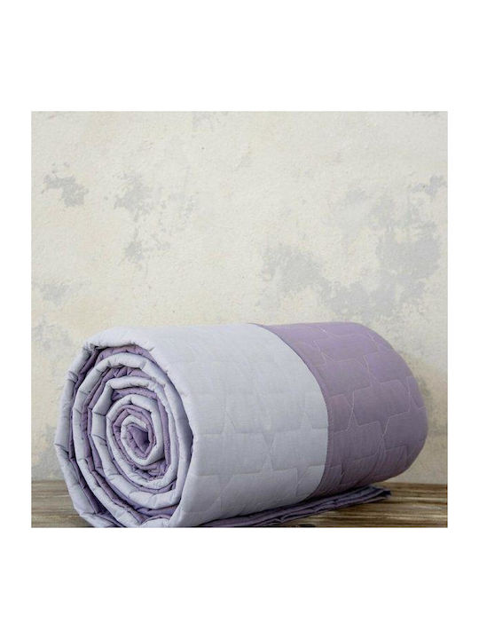Nima Deploy Cuvertură Extra-dublu Bumbac Gri cremene / Gri pământ 220x240cm