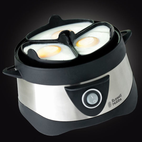 Russell Hobbs Stylo Fierbător de Ouă 7 Locuri 380W Argint