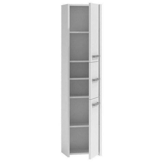 Topeshop S43 Dulap Coloană Pentru Baie Pardoseală M40xB30xY170cm Alb