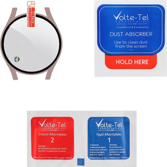 Volte-Tel Full Face Tempered Glass for the Galaxy Watch 5 40mm 1pcs 8325694 Rose Gold