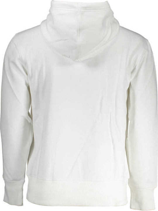 Sweatshirt with Hood White