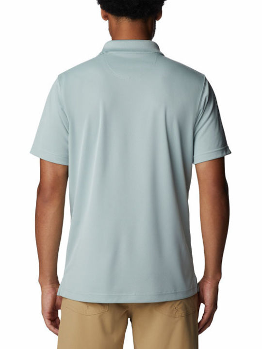 Utilizer Polo T-shirt Light Blue