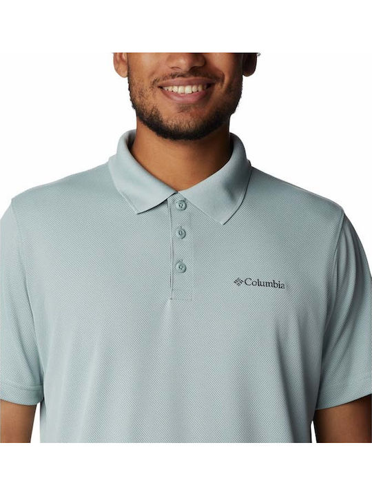 Utilizer Polo T-shirt Light Blue