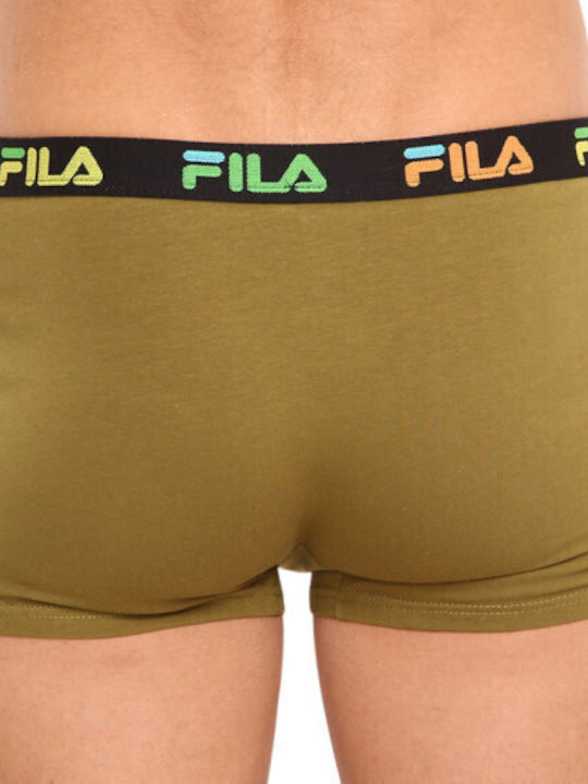 Fila Herren Boxershorts Khaki 1Packung