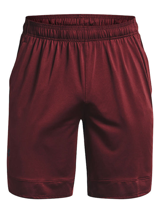 Men's Sports Monochrome Shorts Burgundy