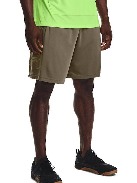 Under Armour Tech Graphic Men's Athletic Shorts Khaki