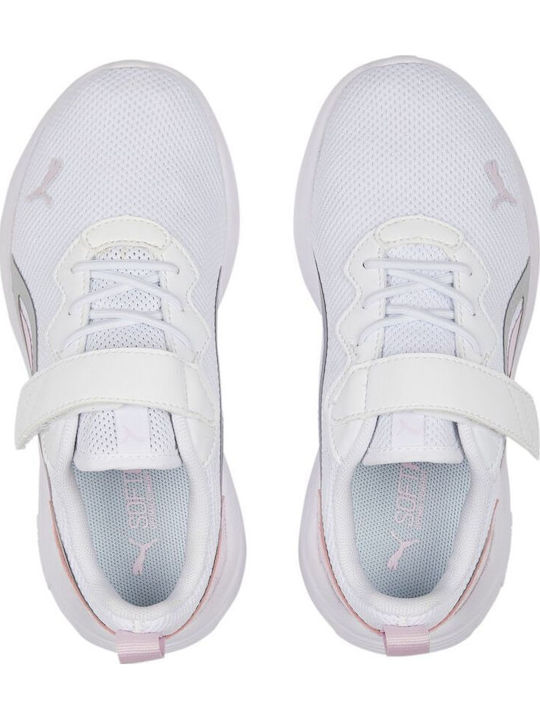 All Day Active Παιδικά Sneakers με Σκρατς Λευκά 387387-11
