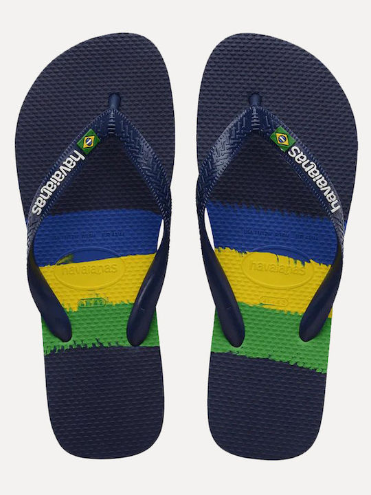 Brasil Tech Men's Flip Flops Blue