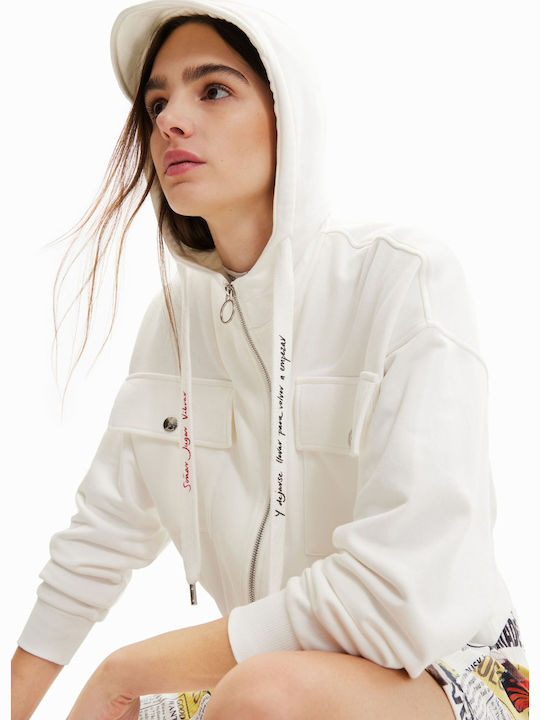 Damen Sweatshirt Weiß