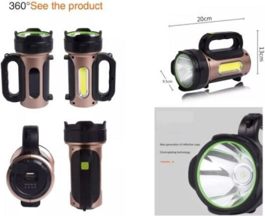 Aerbes Rechargeable Handheld Spotlight LED Aerbes AB-TA220