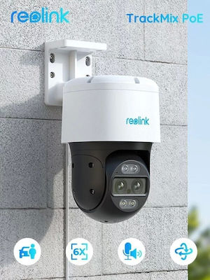 Reolink TrackMix IP Κάμερα Παρακολούθησης 4K Αδιάβροχη με Αμφίδρομη Επικοινωνία