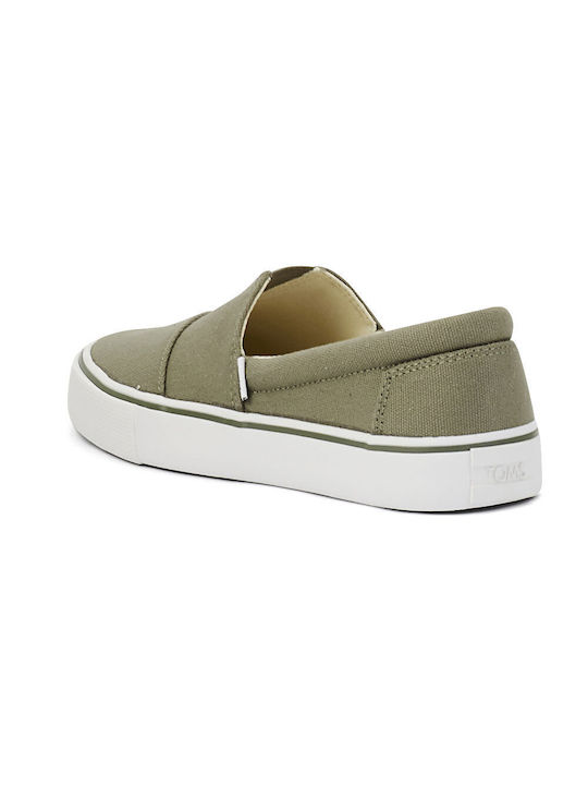 Women's Fabric Espadrilles Green