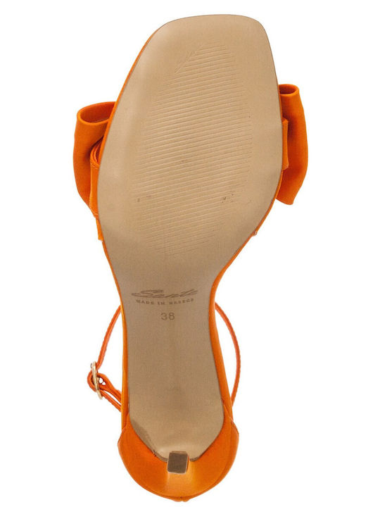 Fabric Sandals Orange