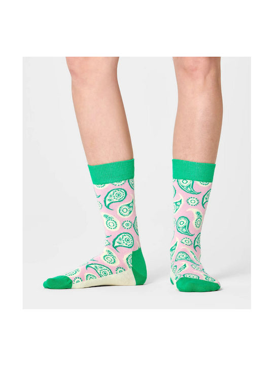 Happy Socks Paisley Socks Pink