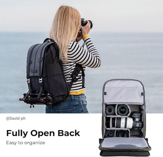 K&F Concept Beta Photography Τσάντα Πλάτης Φωτογραφικής Μηχανής Γκρι