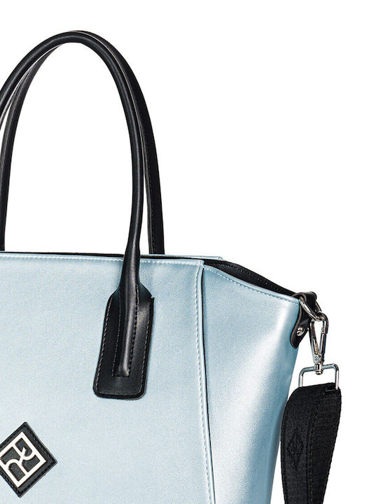 Pierro Accessories Women's Bag Tote Hand Light Blue