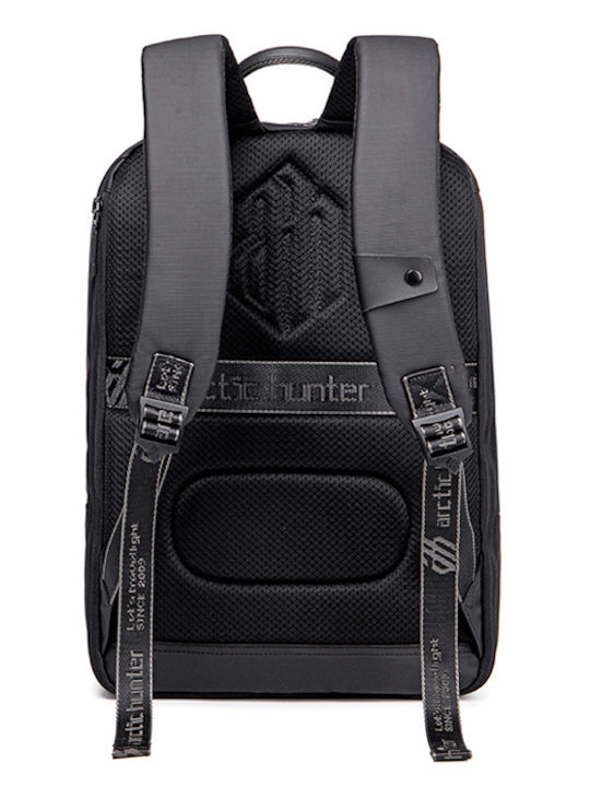 Arctic Hunter Водоустойчива Чанта Раница за лаптоп 15.6" в Черен цвят B00529-BK